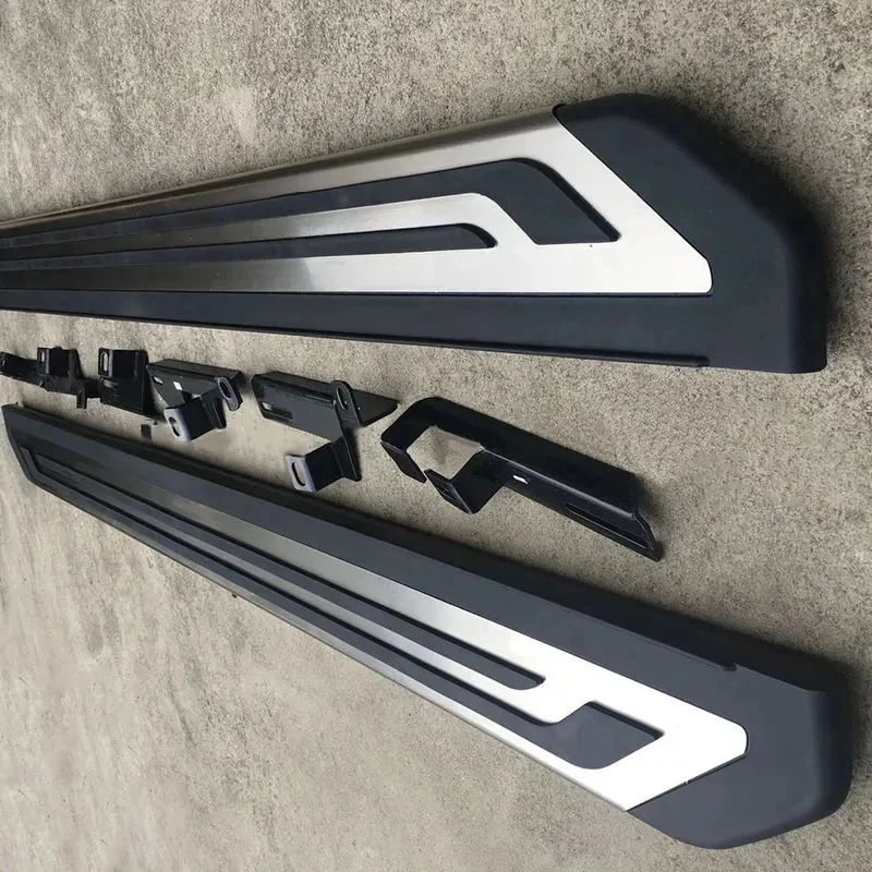 

HOT Modification Stainless Steel Ne Off-4X4 4WD Fixed Running Board Panel Side Foot Bar Pedal AccessoriesEasy Inst