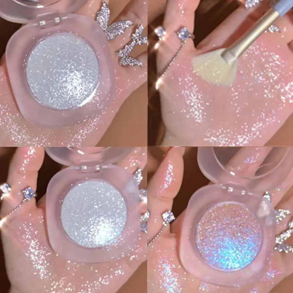 Diamond Glitter Mashed Potatoes Highlighter Diamond Highlighter Makeup Gel Face And Body Brighten Glitter Natural Contour Makeup