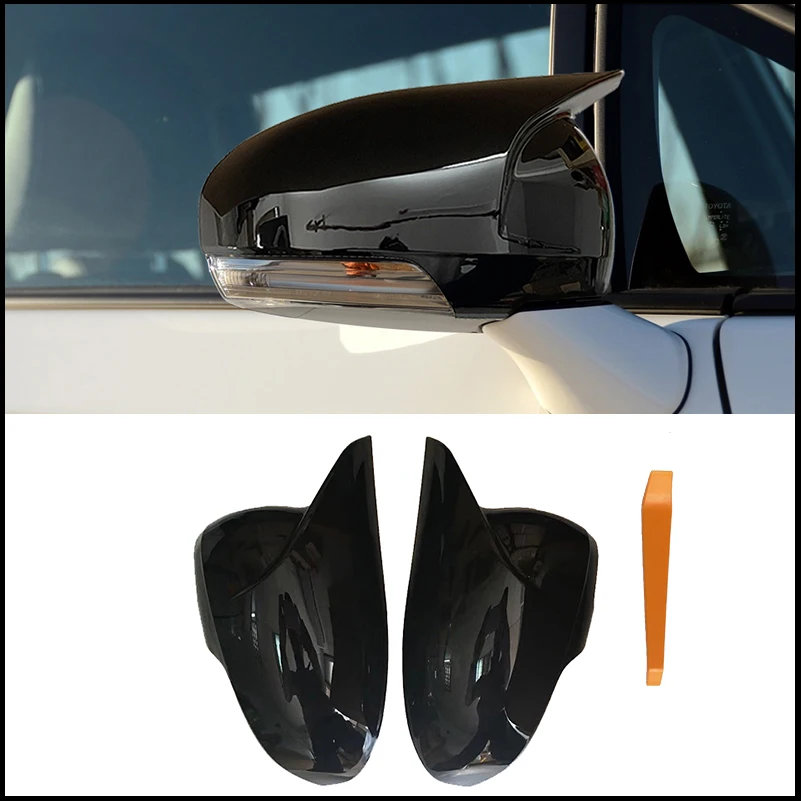 

Car Accessories For Toyota Prius Wish Reiz Verso Rearview Mirror Cover Housing Reversing With Turn Signal Model Auto Styling