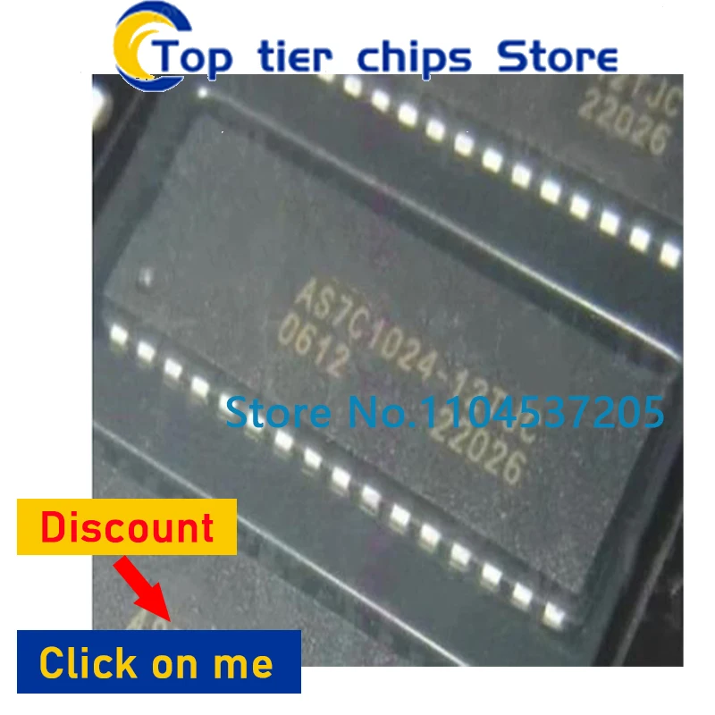 1 قطعة/الوحدة AS7C1024-12TJC SOJ32 AS7C1024-20JCAS7C1024A-20JI AS7C1024B-20JC AS7C1025C-12JIN AS7C31025B-12JCN CY7C1009B #1