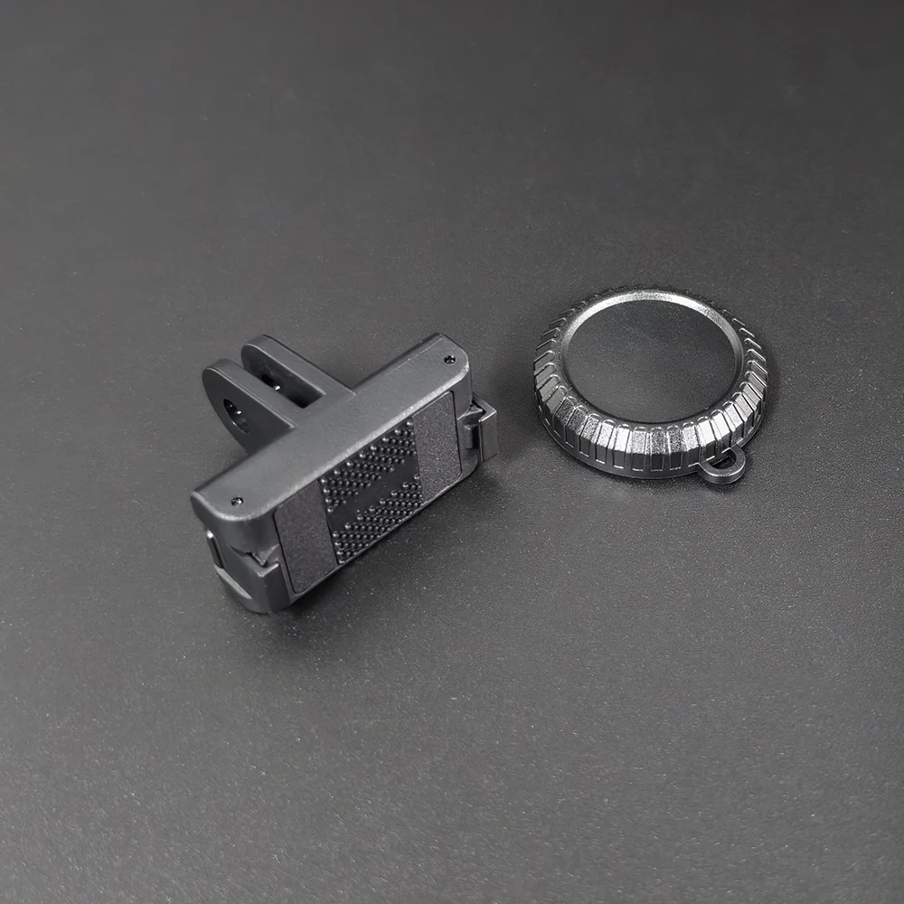 Objektivdeckel-Cup, magnetische Schnellverschluss-Adapterbasis für DJI Action 5 Pro/4/3, Objektivschutzhülle, weiches Gummi-Silikon