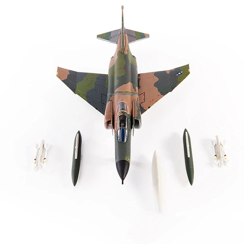 Diecast Alloy 1:144 Scale US F4 Ghost Fighter F-4E Aircraft Model Toy Adult Fans Collectible Souvenir Gifts