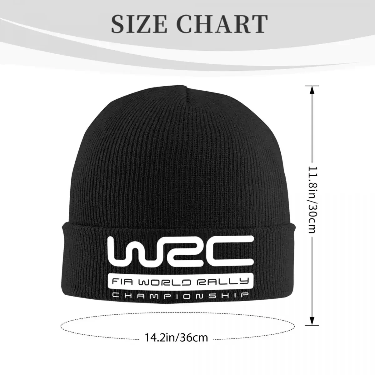 World Rally Championship W-R-C Knitted Hat for Women Men Beanies Autumn Winter Hats Crochet Cap