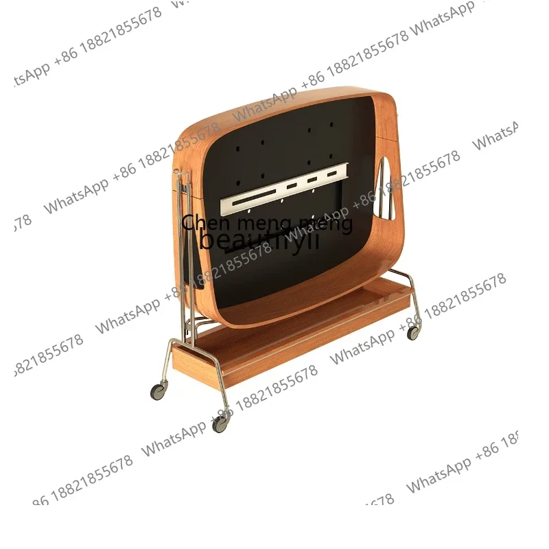 

xz1Retro Solid Wood Simplicity Living Room Bedroom TV Stand Removable TV Bracket