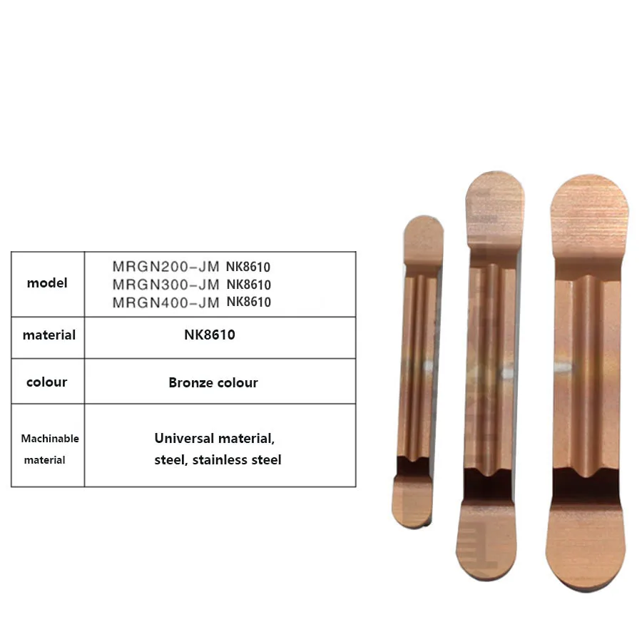Vòng Cung Mài Tinh Grooving Lưỡi Dao MRGN200 MRGN300 MRGN400 MRGN500 MRGN600-JM NK8610 Tiện Bằng Máy CNC Làm Khe Dụng Cụ Carbide Lắp Dao Cắt