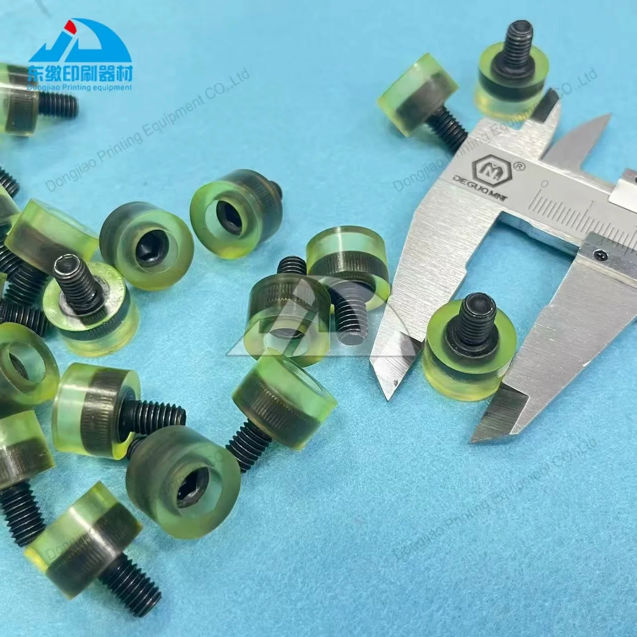 5-pieces-rubber-screw-wheel-for-komori-lithrone-printing-machinery-spare-parts-rubber-screw
