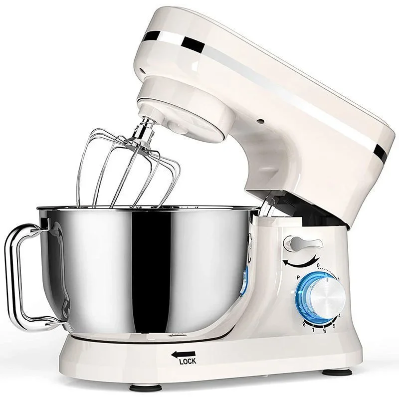 Hot sale Kitchen Appliances Commercial Stand Mixer 6 Speeds Multifunctional dough mixer for bread pizza cake making