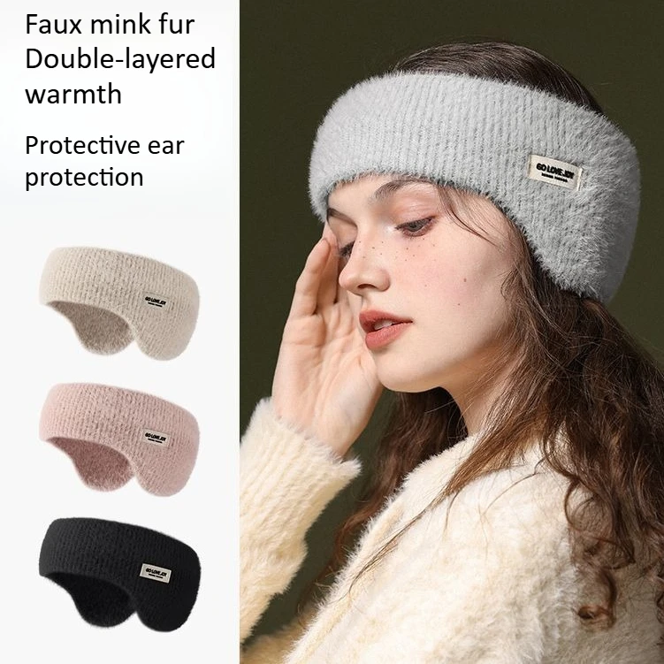 

Fanceey Solid Soft Plush Men Ear Earmuffs Keep Warmer Winter Earmuffs for Women Fashion Outdoor Earflap Protection Muffs Ear