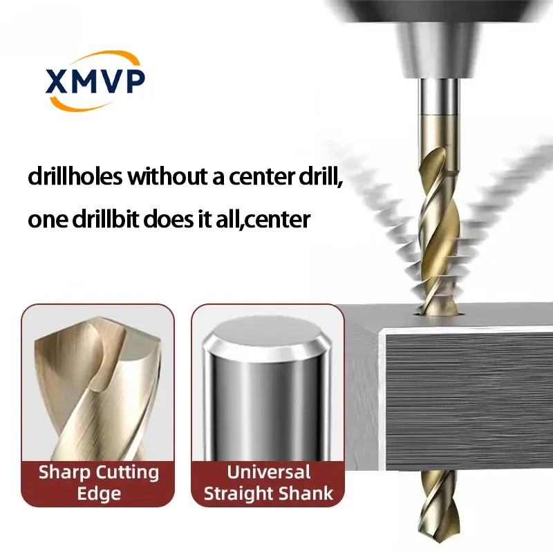 Drill Bit CNC HSS-PM Cobalt Drilling Tool Powder Metallurgy Superalloy High Performance for Metal Steel SUS Stainless Steel