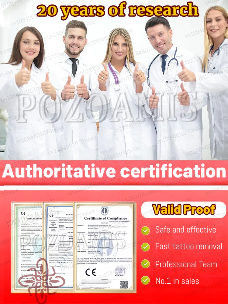 Deep cleaning of tattoos, decomposition of pigmentation, tattoo disappearance