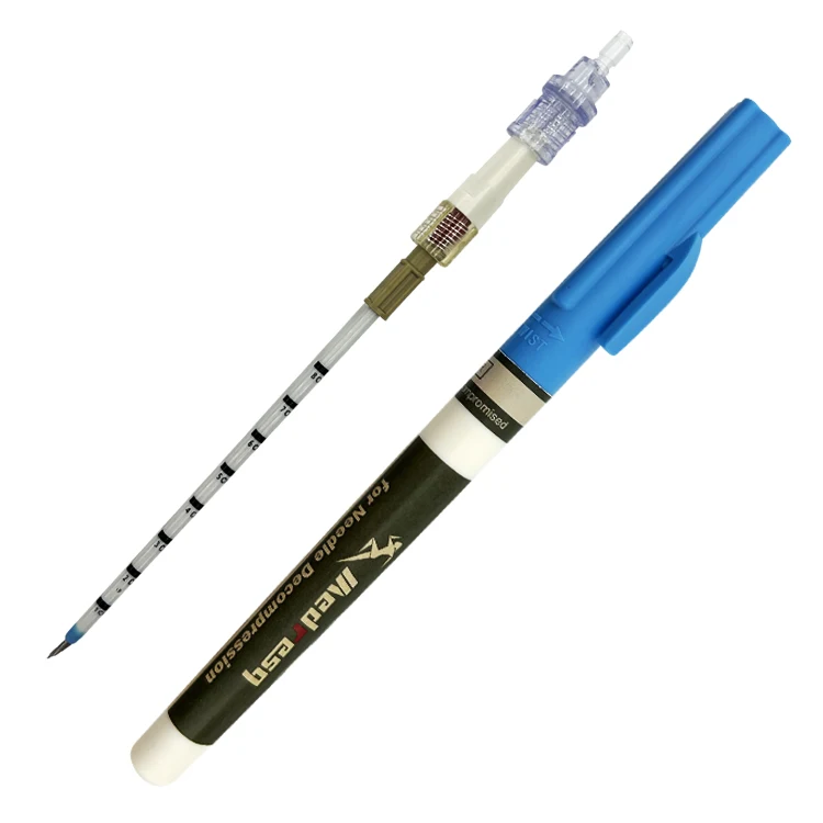 Medical Emergency Decompression Catheter Kit - Tactical IFAK Chest          Decompression Device for First Aid Trauma Care