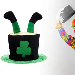 ST Patrick's Day Hat Headgear Men Women Irish Leprechaun Hat for Cosplay Celebration Festival Stage Performance Music Concerts
