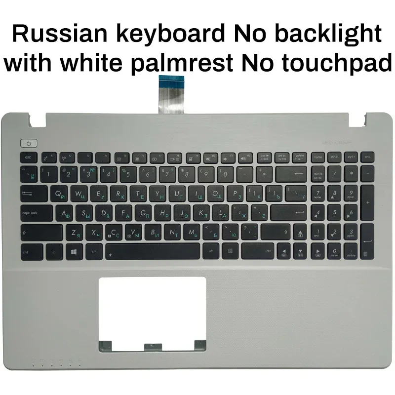 NEW Russian/US laptop keyboard FOR ASUS X552 X552C X552MJ X552E X552EA X552EP X552L X552LA X552CL R510L R513 palmrest upper