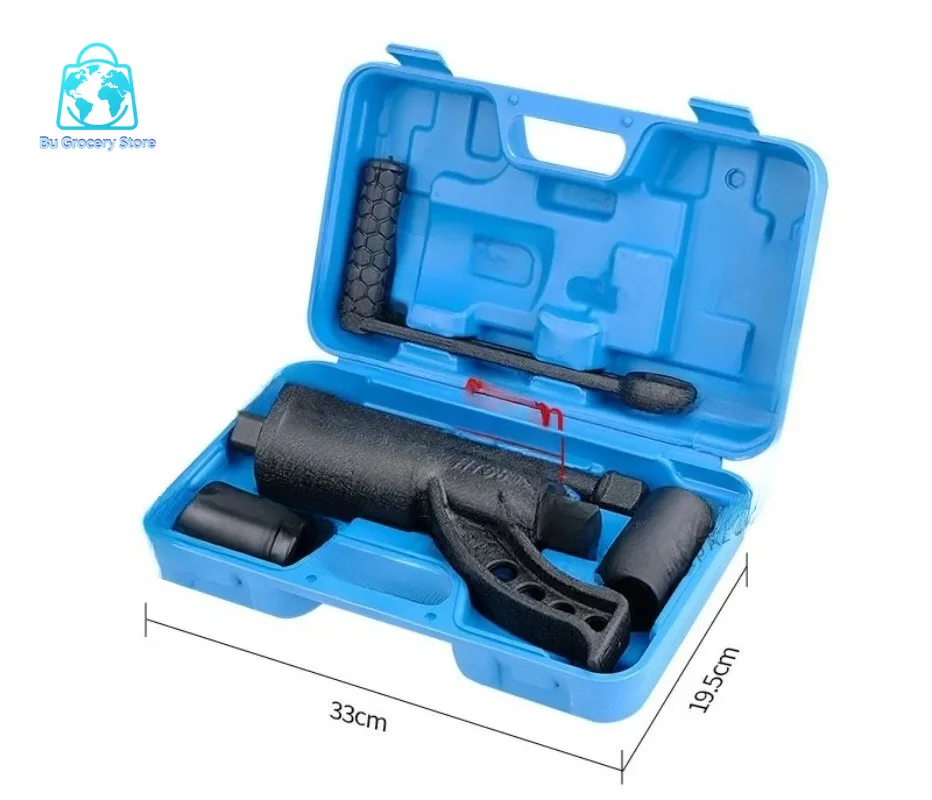 Truck wheel hub labor-saving disassembly maintenance tool, truck tire disassembly labor-saving wrench, tire disassembly