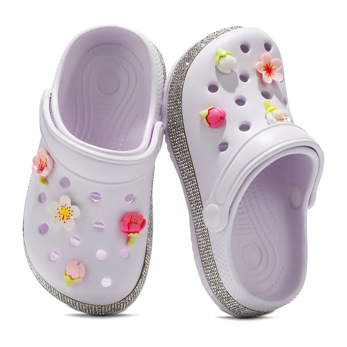 Kinderschuhe für den Garten, leichte EVA-Kinderschuhe und -Pantoffeln, rutschfeste Sandalen, atmungsaktive Slipper für drinnen und draußen K55 – Detail 6