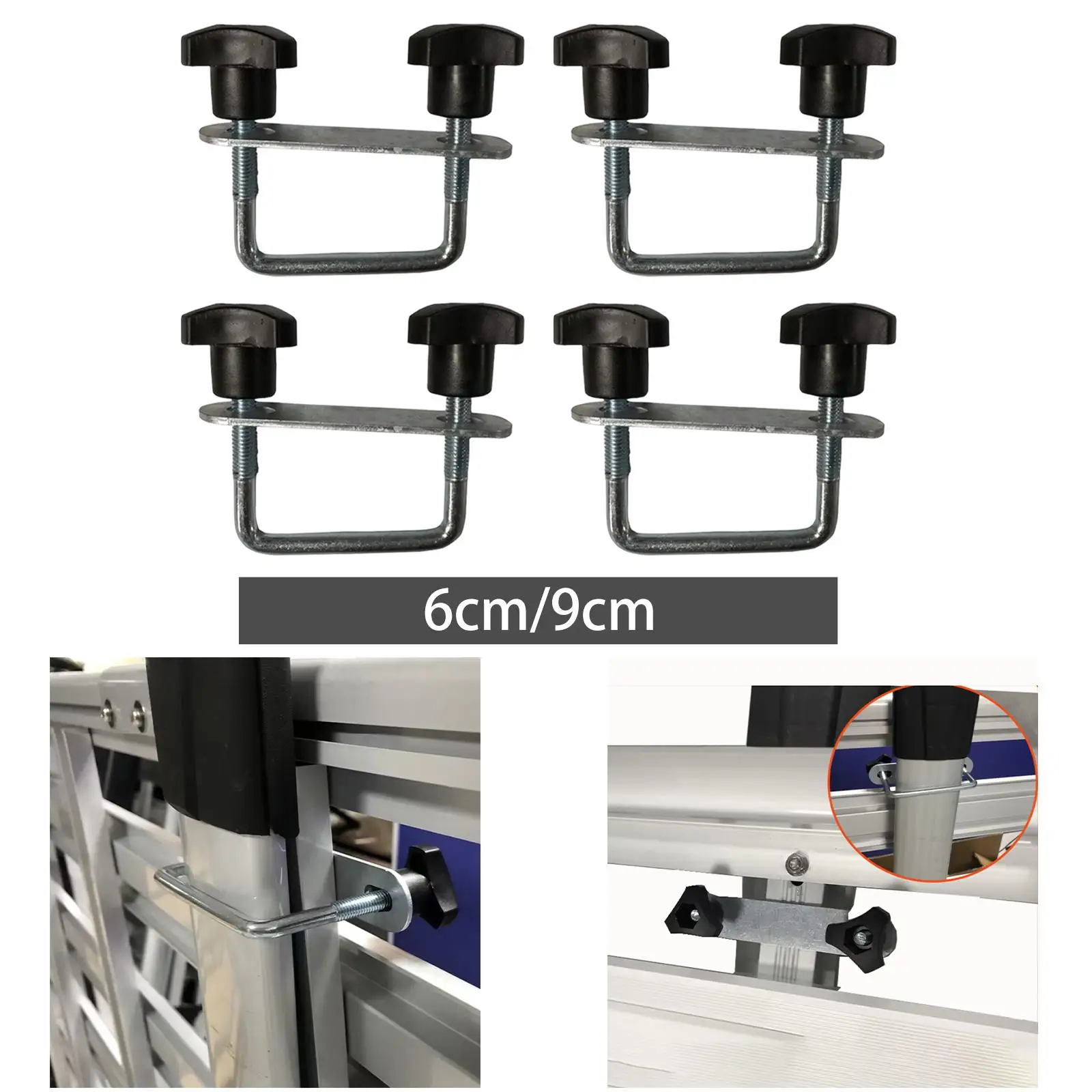 Cargo Carrier Roof Box U Bolt Clamp Modification Accessories for Folding Car Roof Box and Rigid Roof Bags