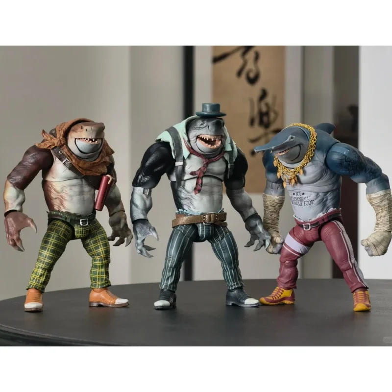 フューリーおもちゃ 1/12 アクションフィギュア アビスパワーシリーズ オリジナル動物モデル サメのおもちゃ アーサー ビリー ジプシー アクセサリー付き 男の子ギフト