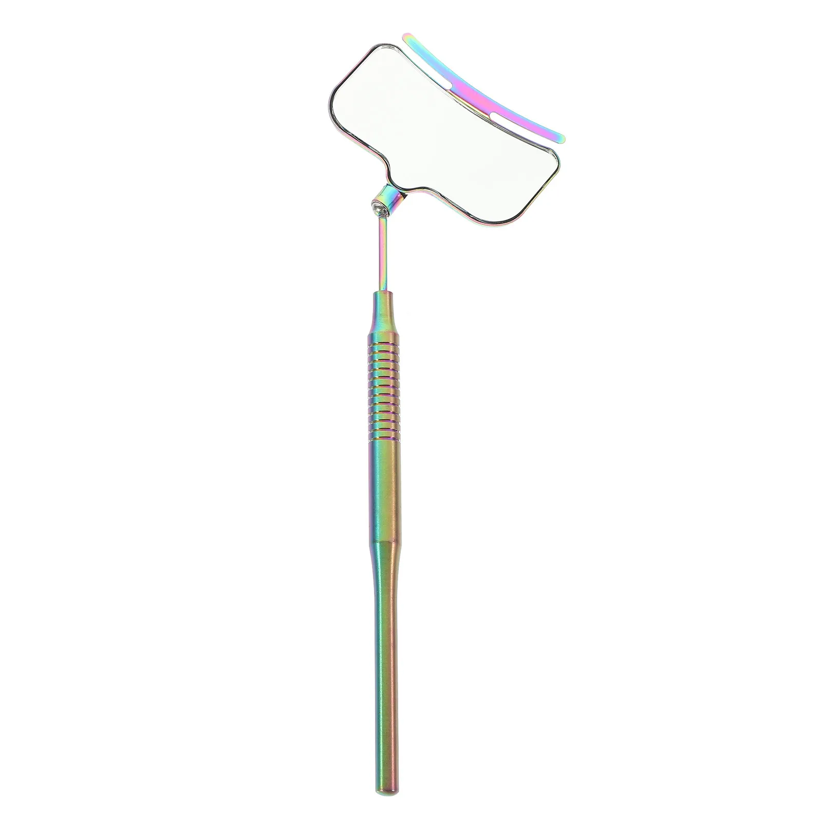 

Stainless Steel Eyelash Mirror 360 Degree Rotatable Lash Extension Mirror for Makeup Application Lash Tools Eyelash Extension