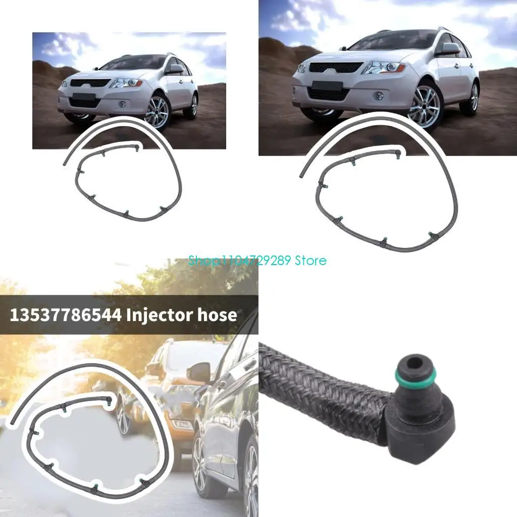 D8KE Optimally Fuel Delivery with High Grade Injectors Hose Pipe for 13537786544 13532248151 13537789607, Easy Installation