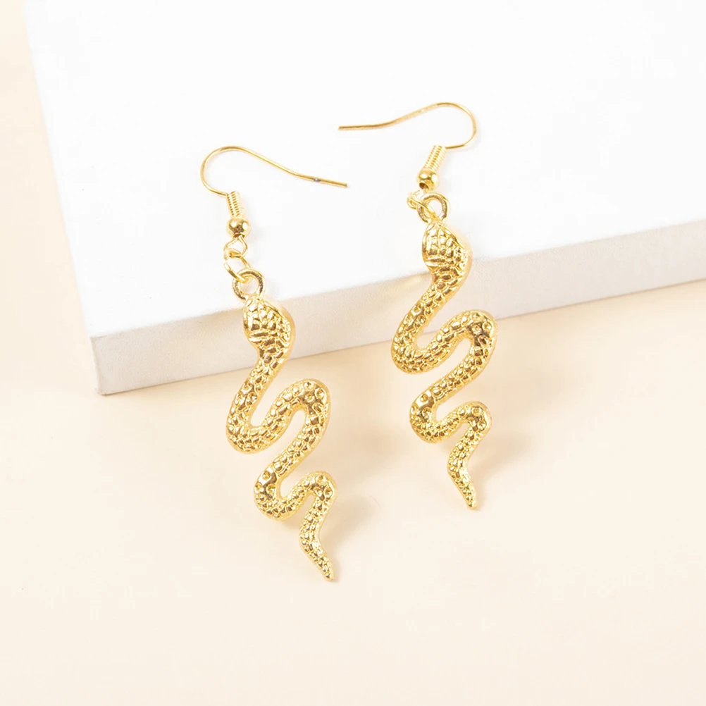 

32pcs Snake Pendant Charms Jewelry Making Crafts Alloy Metal DIY Accessories Golden Necklace Bracelet Earrings