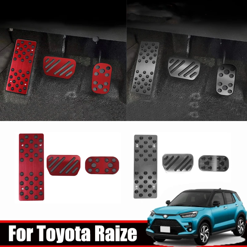 

Abaiwai For Toyota Raize A200 2021 2022 Accelerator Brake Pedals Non Slip Performance Foot Pedal Pads Auto 3ds Parts