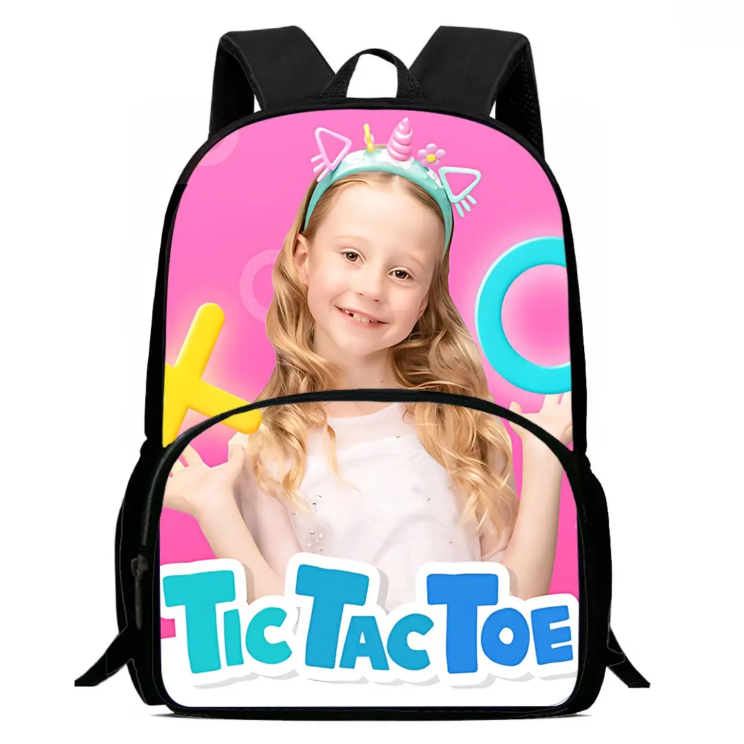 Como Nastya-Mochila durável para acampamento de grande capacidade para crianças, mochilas escolares para meninos e meninas, presente de aniversário para criança