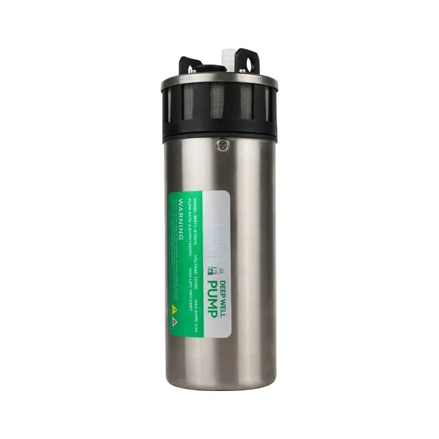 INDFLO Solar Deep Well Pump Solar Water Pumps Agricultural Irrigation Stainless Steel Diaphragm Pump