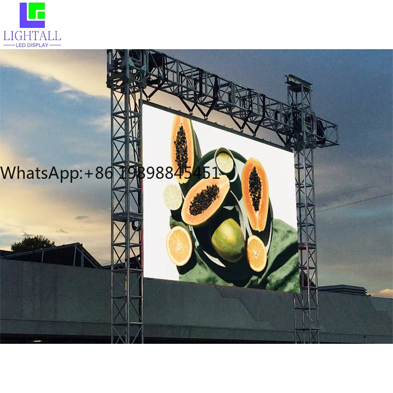 

P3.91 Внутренние и наружные сценические дисплеи 500x1000 мм Высокояркие литые алюминиевые панели IP65 для использования в торговом центре