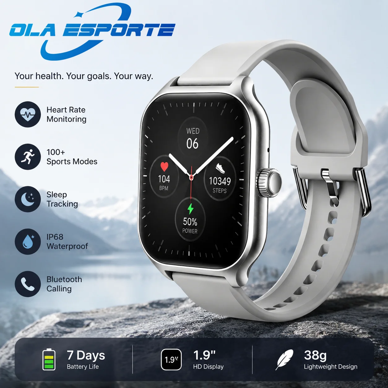 Diy Wearable Electronics - Smartwatch for Man Women Bluetooth Phone