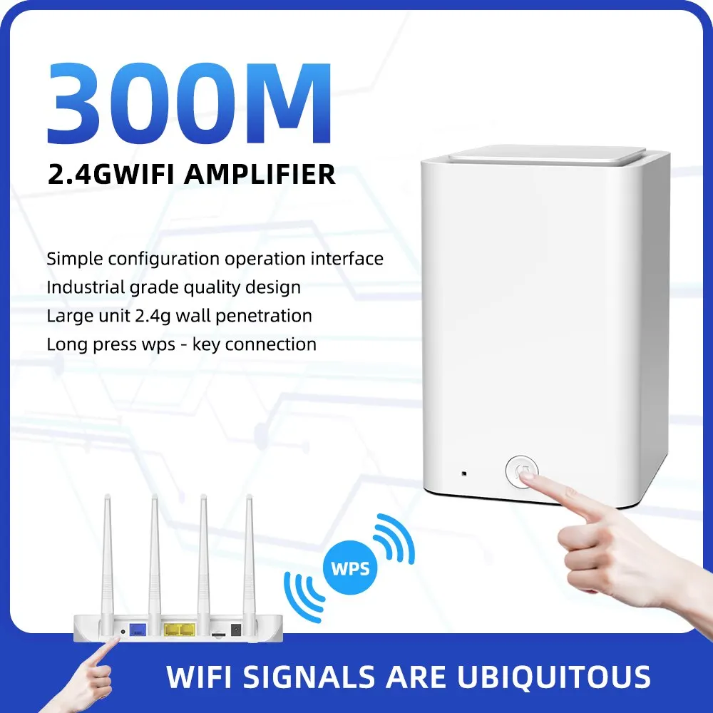 Pix-link-repetidor WiFi inalámbrico WR11, extensor de red WiFi remoto de 300mbps, amplificador de señal de enrutamiento, extensor de acceso