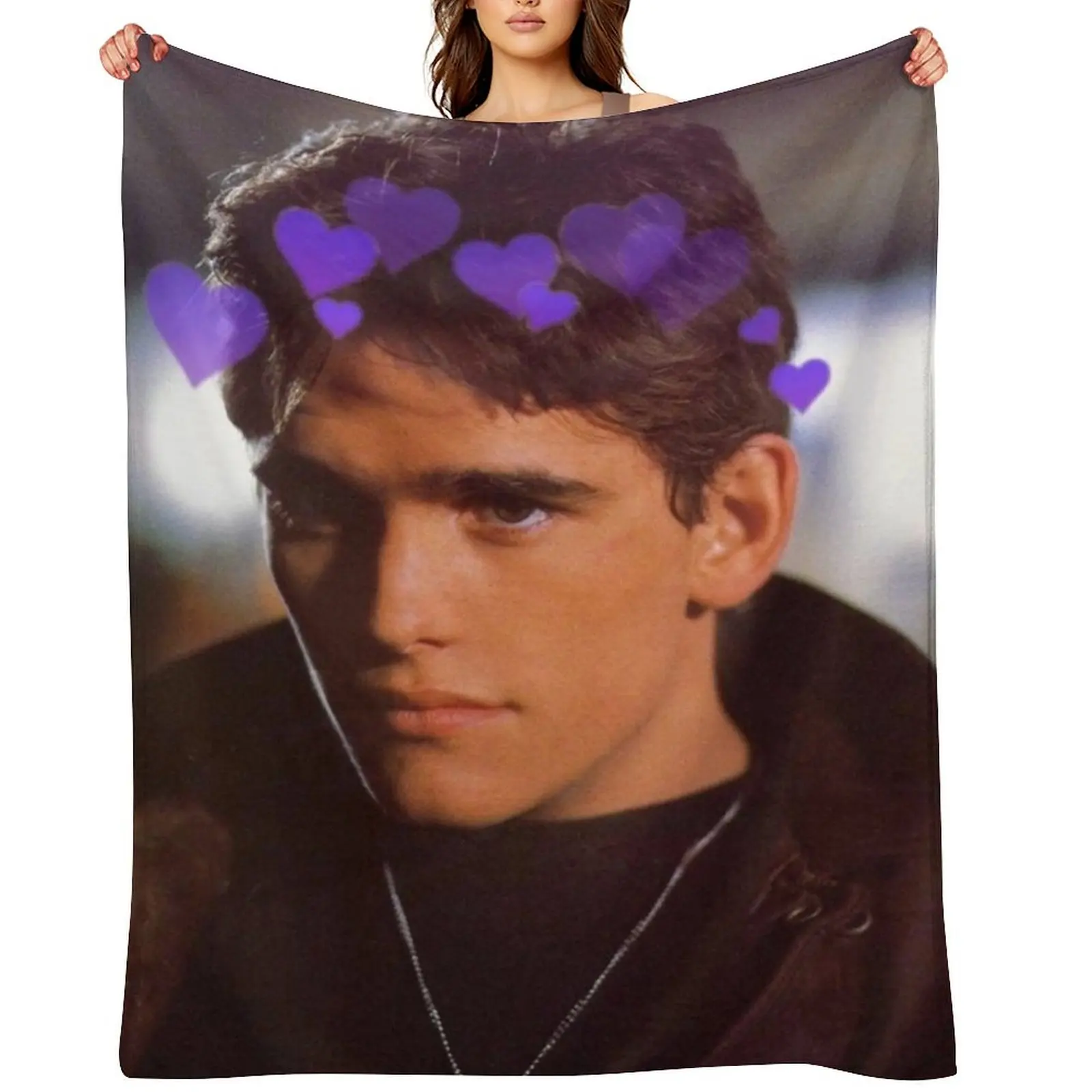 

Dallas winston hearts Throw Blanket Comforter christmas gifts Winter beds Sofa Throw Blankets