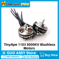 DarwinFPV TinyApe Freestyle 1103 8000KV Brushless Motor FPV Racing Drone RC Quadcopter Parts