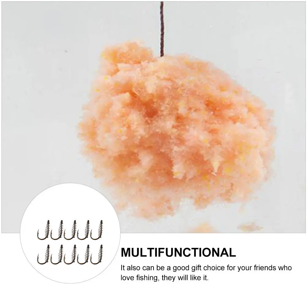 30 قطعة من خطافات الصيد لملحقات حامل طعم المياه العذبة ومستلزمات المعدات #6