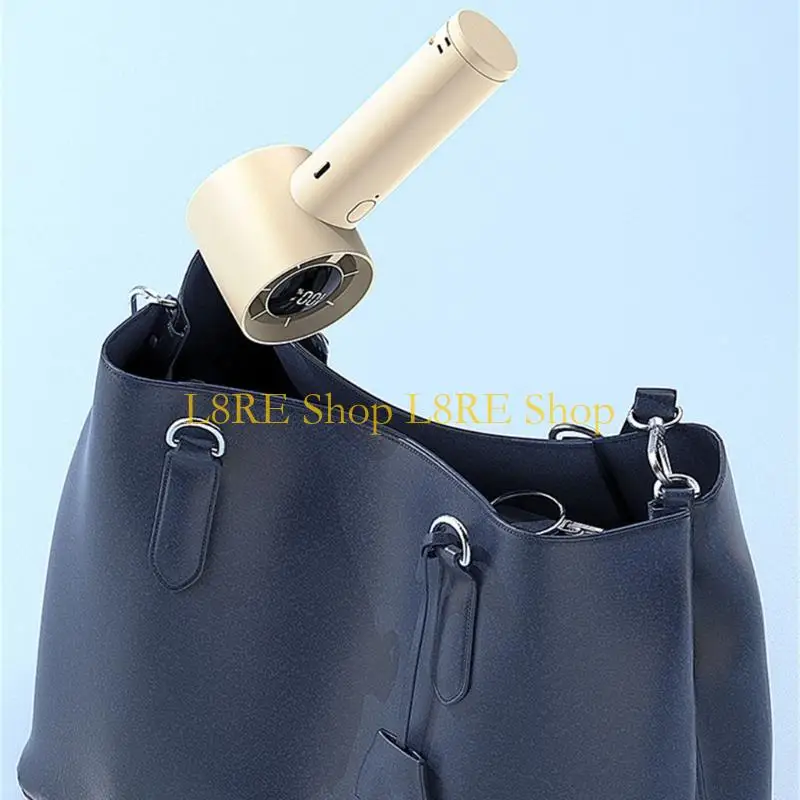 L8RE Portable Fan with Digital Screen for Precise Temperature Control Cooling Fan
