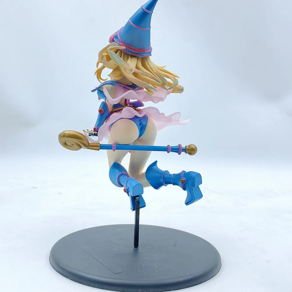 27ซม. ยูกิโอ! Action Figure Black Magician Girl Anime Figurine น่ารักรูปปั้น Pvc Figures Collection เครื่องประดับตุ๊กตา Xmas ของเล่น