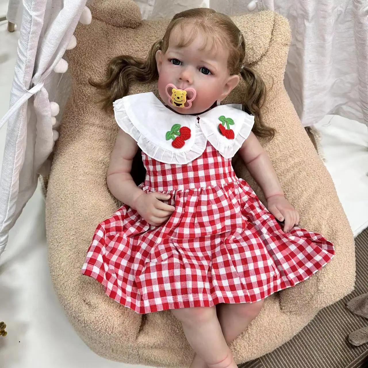 Cokela New 70cm/28inch Finished Reborn Baby Dolls Realistic Lifelike Adorable Newborn Body Best Christmas Gift for Kids