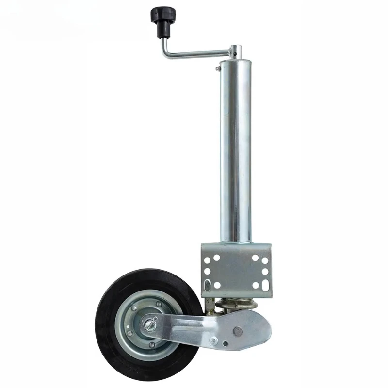 

Top rocker trailer jack, bayonet large wheel, hoop guide wheel, yacht RV modified trailer accessories