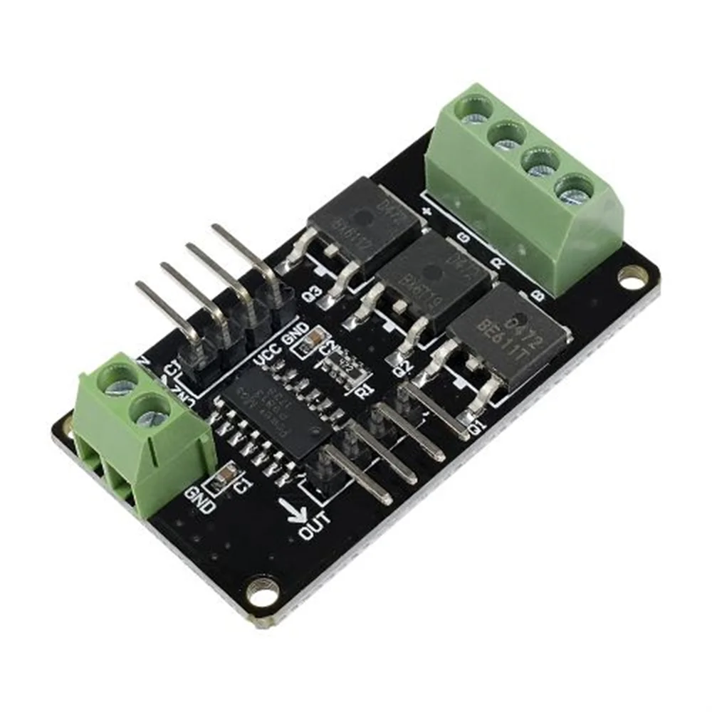 Per Arduino R3 Per Sistema MCU Modulo Driver Striscia LED V1.0 Per Arduino STM32 AVR 12V DC 5V MCU Scheda RGB a Colori Uno