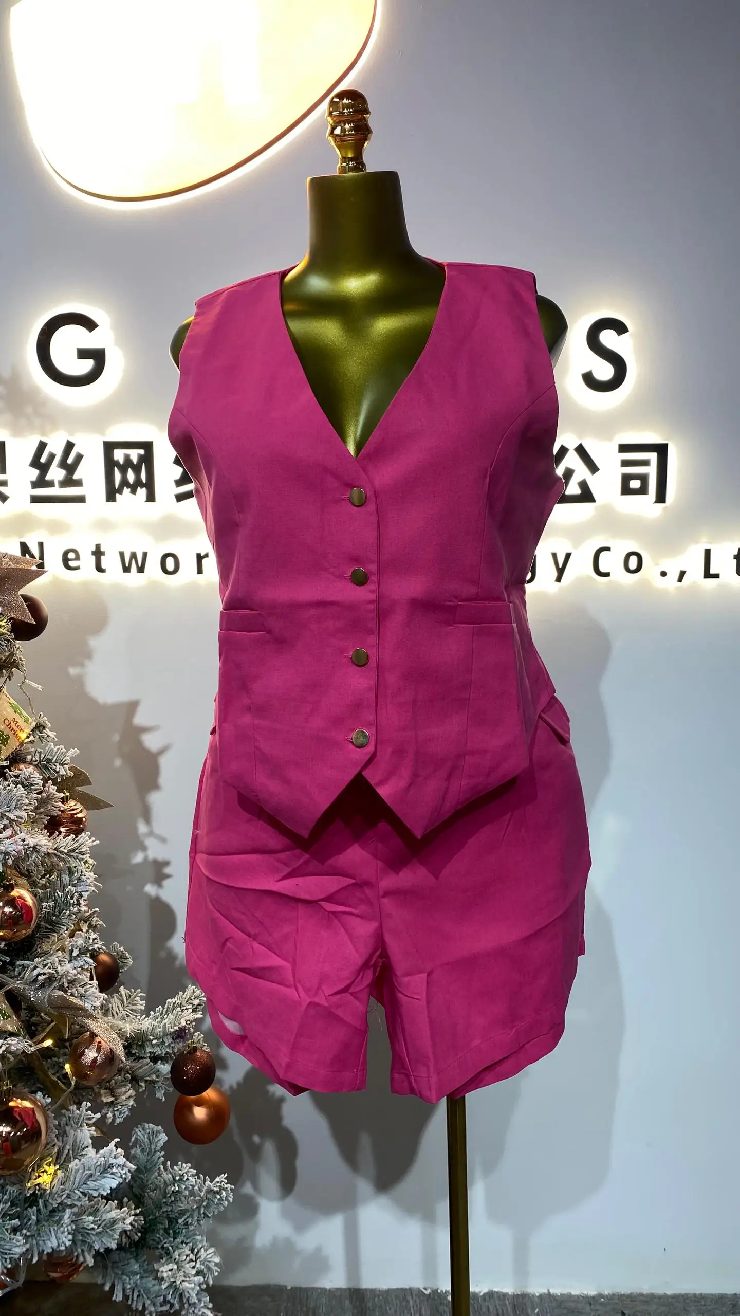 

2025 new promotion hot selling style office ladies suit design business suit-GZMM027