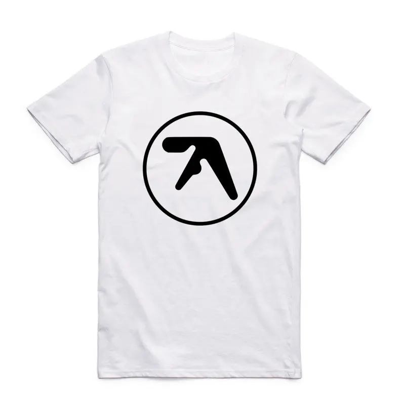 Men And Women Print Aphex twin T Shirt O-Neck Short Sleeve Summer Casual Popular Music Band Aerosmith T-shirt HCP934