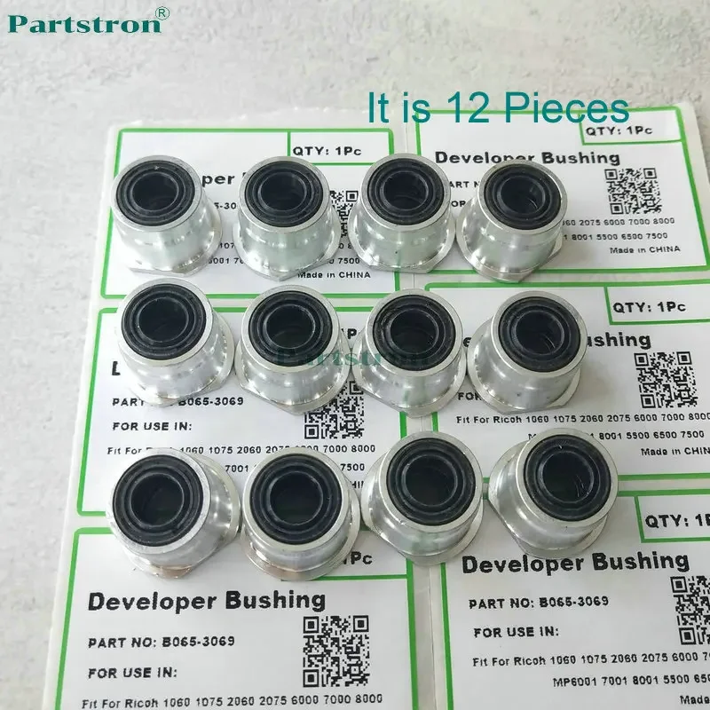 12Pieces B065-3069 Developer bushing For use in Ricoh 2051 2060 2075 6000 7000 8000 6001 7001 8001 5500 6500 7500