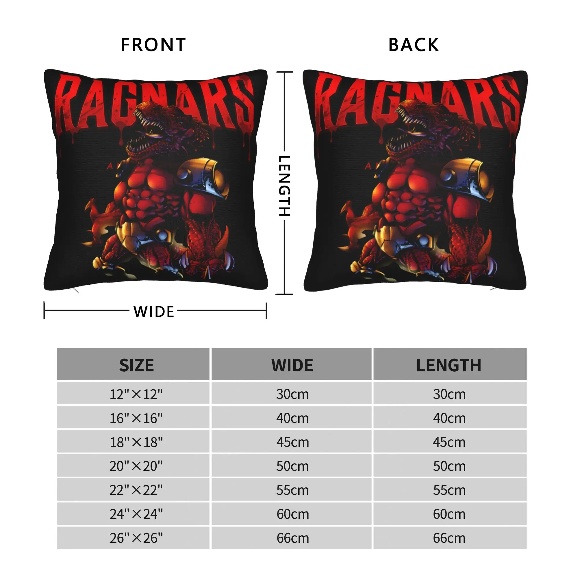 Legendary Dinosaur Invincible Pillow Case  Comfy Pillow Cover Novelty Pillowcases For Sofa Home Decor