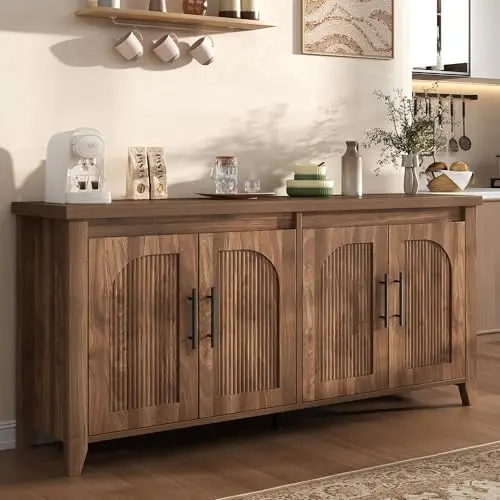 Modern Buffet Cabinet with Storage, 63