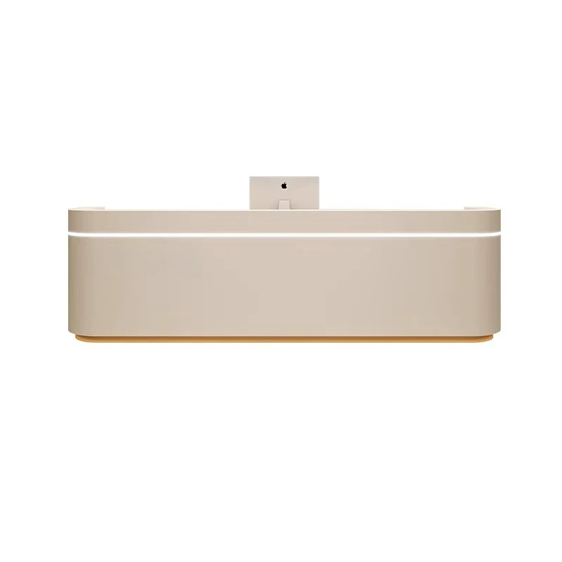 Pharmacy Beauty Institute Reception Desk Cashier Counter Reception Desk Modern Entrance Bancone Per Negozio Commercial Furniture 6