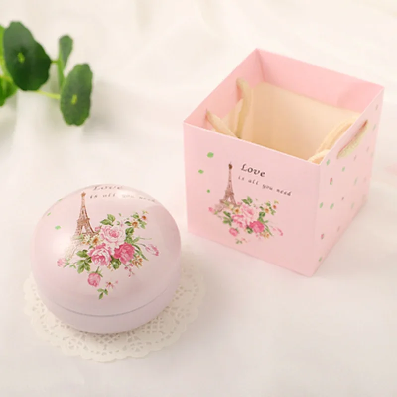 Tin Box Sealed Jar Packing Boxes With A Gift Bag Jewelry, Candy Small Storage Boxes Cans Coin Earrings, Headphones Gift Storage