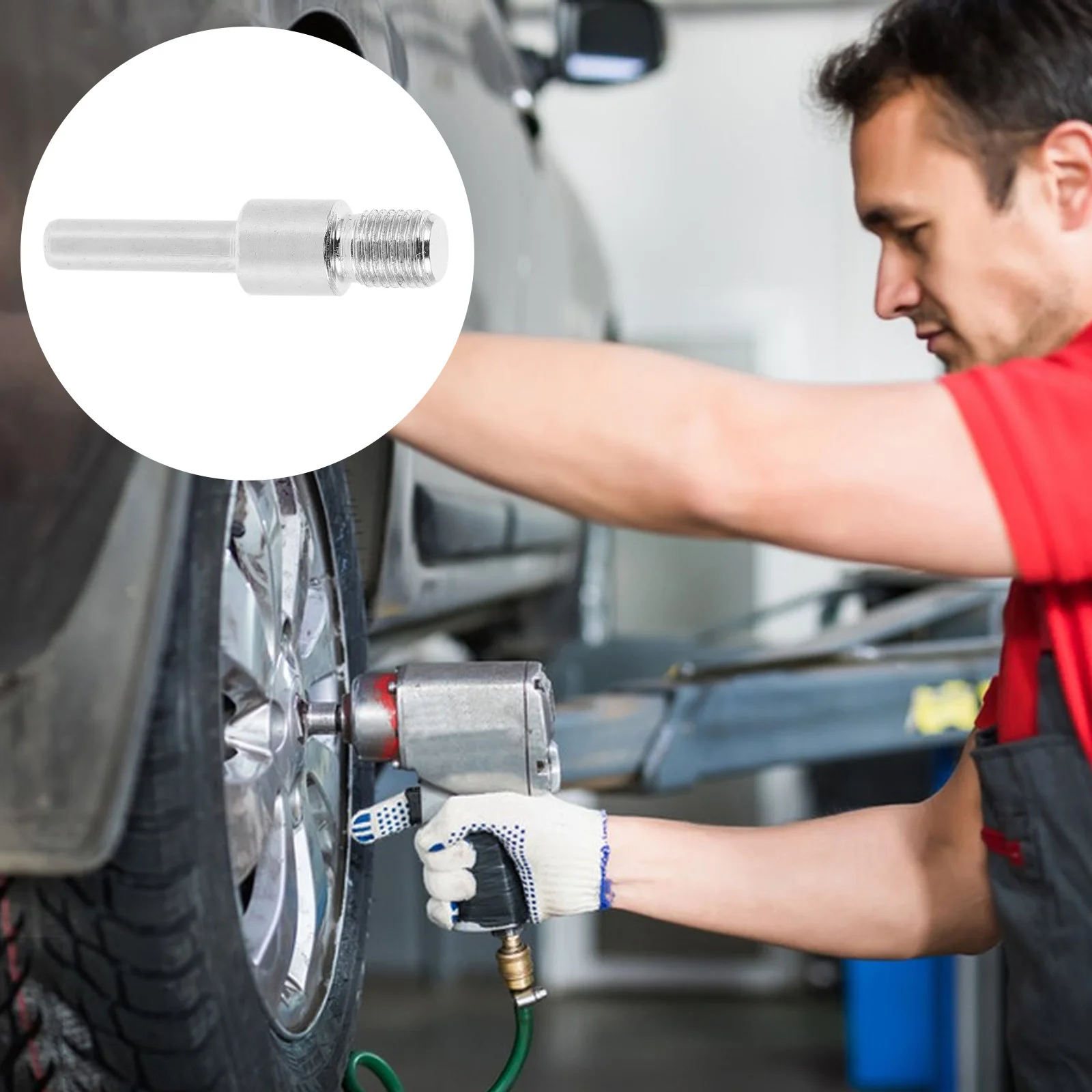 

Compact Tire Repair Pole Tire Sanding Tool Vehicle Tyre Repair Tool Car Tires Grinding Head High Speed Air Pole