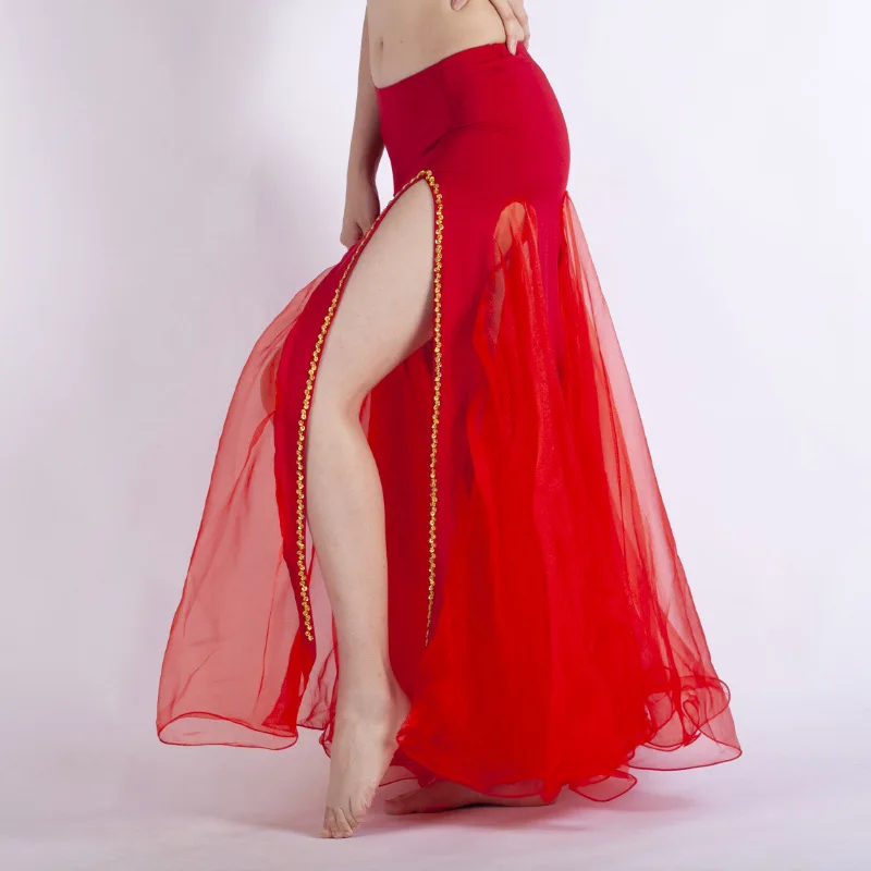 

2026 New loween Costume Split Square Dance Performance Belly Dance ow Off-oulder Long Sve Women's Ethnic Stage Costume