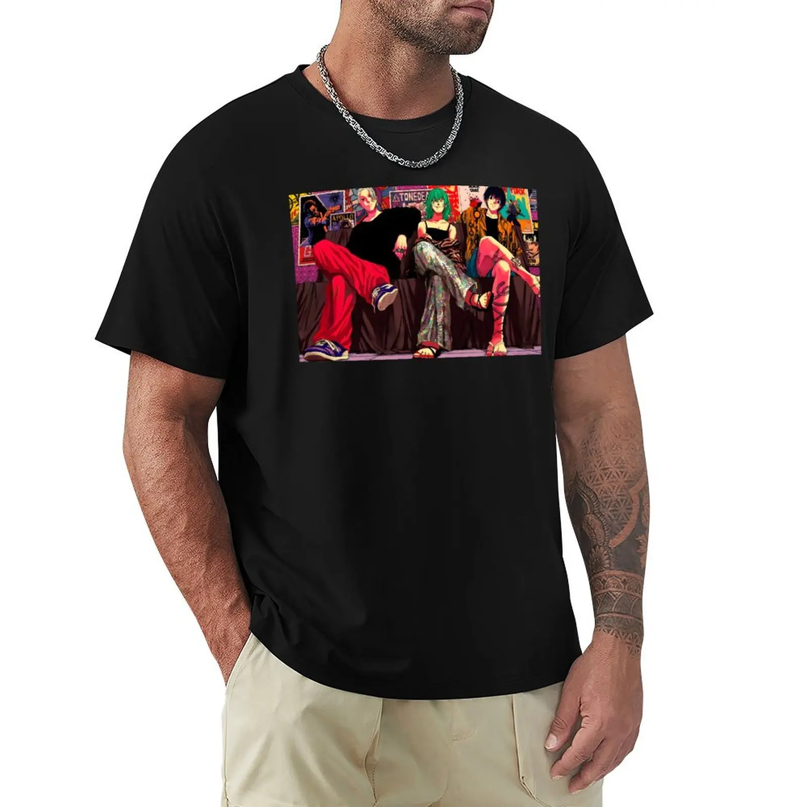 Sakamoto Days Original Trio T-Shirt cotton t shirt man T-Shirt