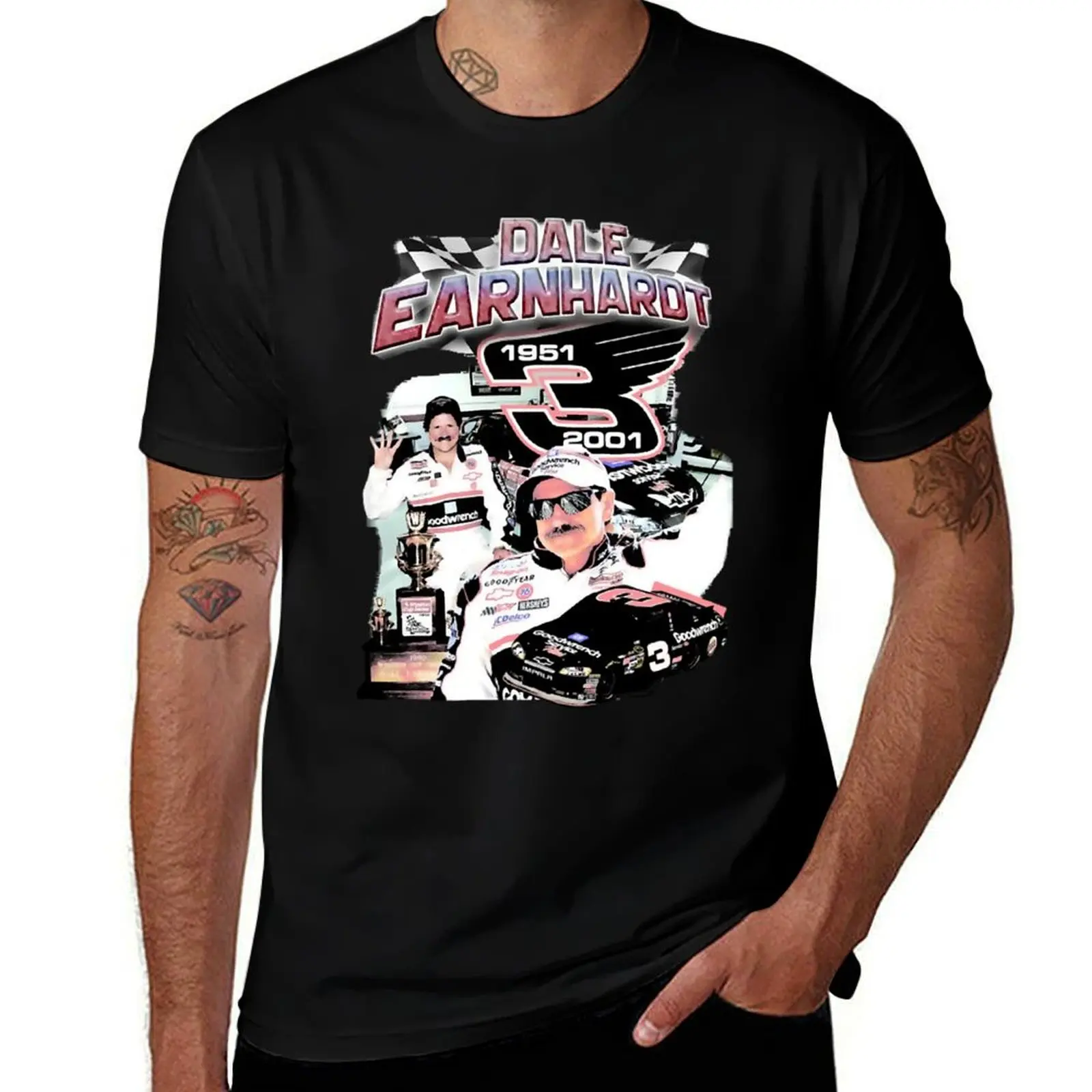 Dale sport Earnhardt (1) T-Shirt Work Outdoor Short Sleeve Tee