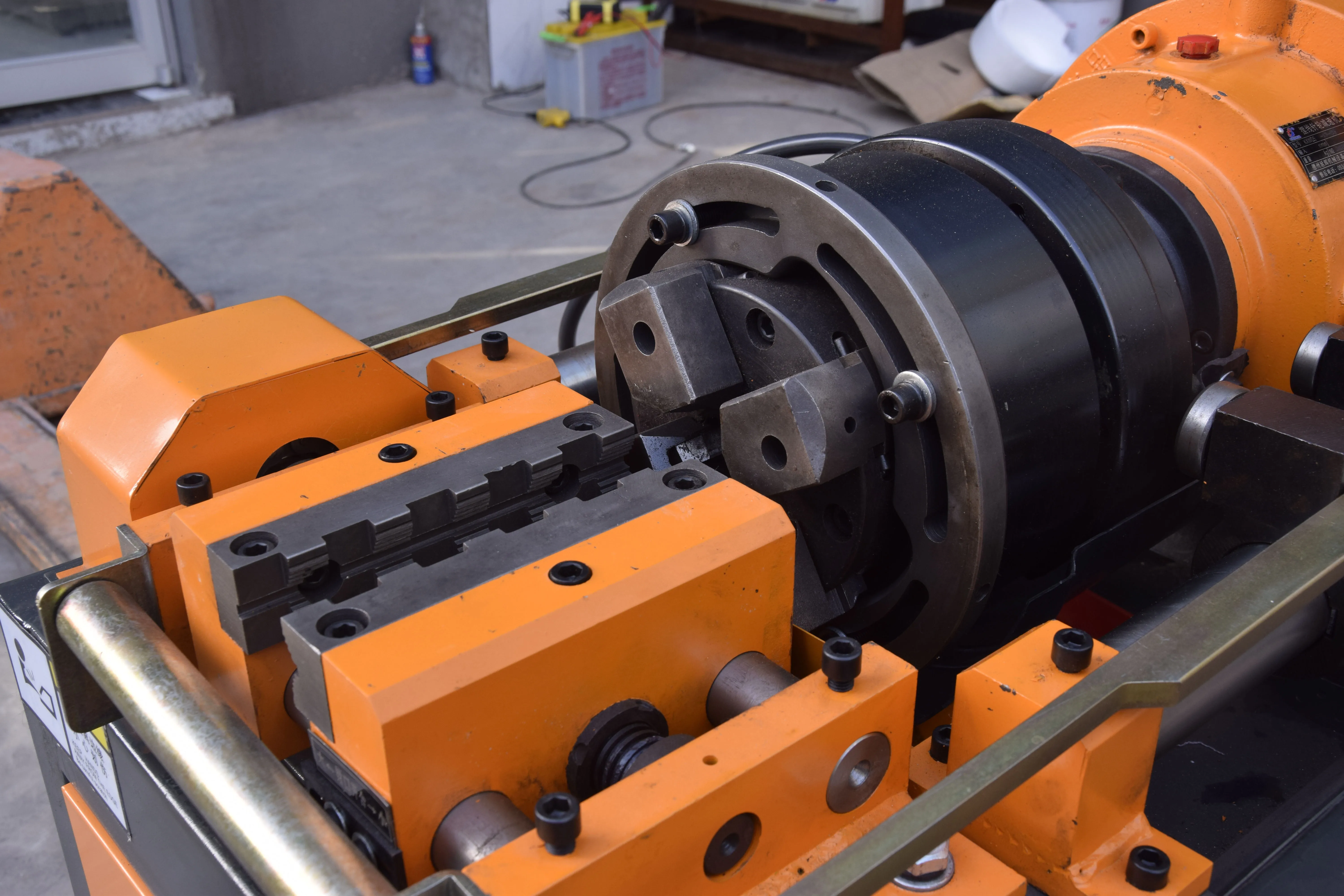 حار بيع HGS-40 كامل التلقائي هوائي حديد التسليح مستقيم الموضوع تجريد وآلة المتداول #6